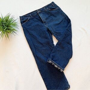 Dickies Men’s Flannel Lined Relaxed Fit Jeans 40x30